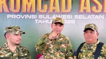 Wabup Takalar Hadiri Penetapan KOMCAD Asn di Makassar