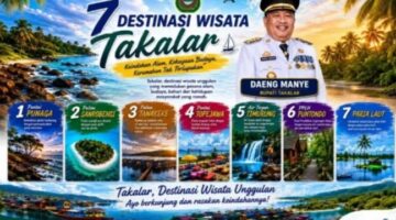 Pemerintah Kabupaten Takalar Gencarkan Promosi “7 Destinasi Wisata Unggulan” untuk Kesejahteraan Ekonomi Lokal
