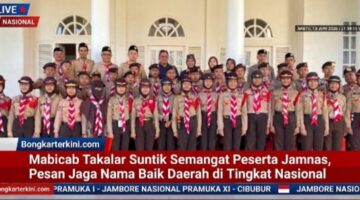 Mabicab Takalar Suntik Semangat Peserta Jamnas, Pesan Jaga Nama Baik Daerah di Tingkat Nasional