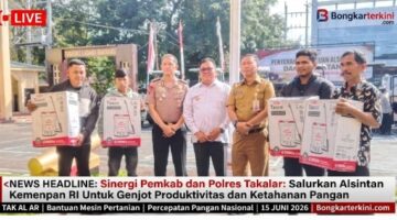 Sinergi Pemkab dan Polres Takalar: Salurkan Alsintan Kemenpan RI Untuk Genjot Produktivitas dan Ketahanan Pangan